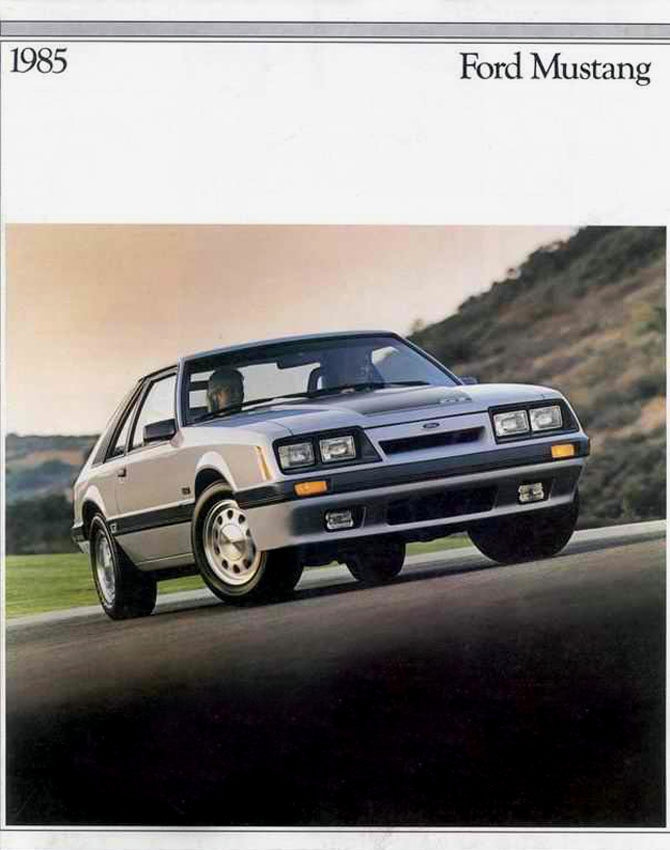 1985 Ford Mustang Brochure